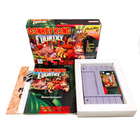 Donkey Kong Country Super Nintendo Very Good - Game Box Cartridge and Manual Shown