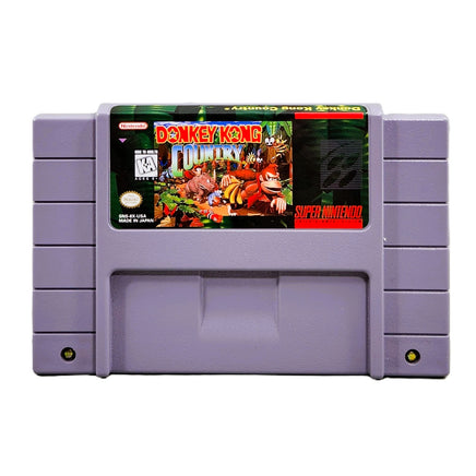 Donkey Kong Country Super Nintendo Very Good - Cartridge Front Label