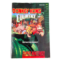 Donkey Kong Country Super Nintendo Very Good - Front of Instruction Manual
