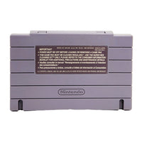 Earthworm Jim Super Nintendo Very Good Loose - Back Of Authentic Cartridge