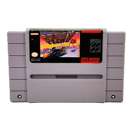 F-Zero Super Nintendo Good Loose - Front Label Of Authentic Cartridge