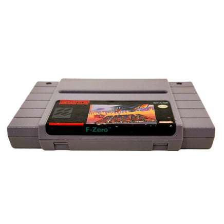 F-Zero Super Nintendo Good Loose - Authentic Cartridge Label Shown