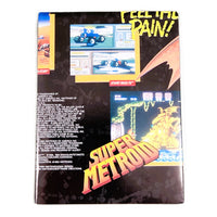 F-Zero Players Choice Super Nintendo Very Good - Included Poster Back Shown