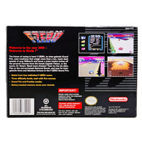 F-Zero Players Choice Super Nintendo Very Good - Game Packaging Back Side