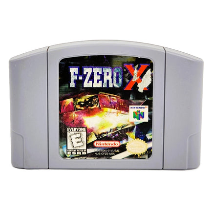 F-Zero X Nintendo 64 Acceptable Loose - Game Cartridge Front