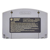 F-Zero X Nintendo 64 Acceptable Loose - Game Cartridge Back