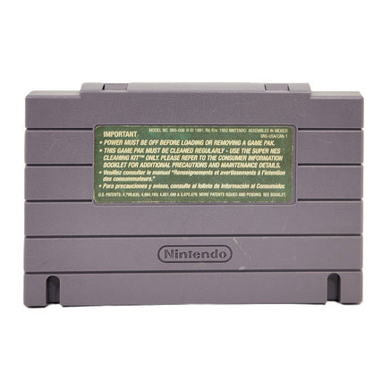 Family Feud Super Nintendo Good Loose - Cartridge Reverse Side