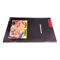 Final Fight Super Nintendo Very Good - Instruction Manual Showing Staples