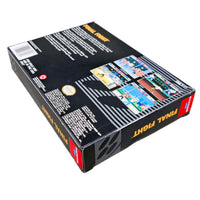 Final Fight Super Nintendo Very Good - Complete In Box Bottom Corner Shown