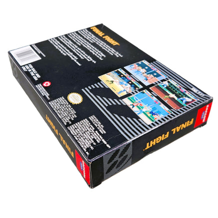 Final Fight Super Nintendo Very Good - Complete In Box Bottom Corner Shown