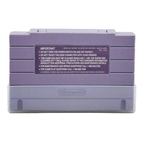 Final Fight Super Nintendo Very Good - Back Of Cartridge View