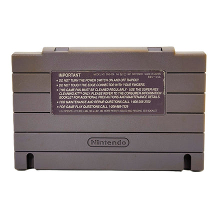 Gradius III Super Nintendo Good Loose - Cartridge Reverse Side