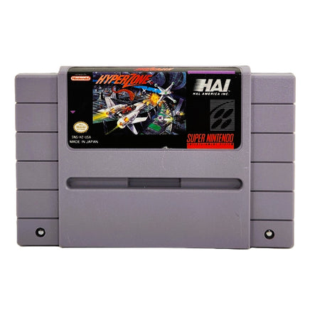Hyperzone Super Nintendo Good Loose - Front Of Official Game Cartridge