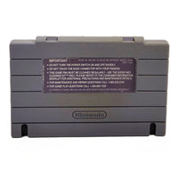 Hyperzone Super Nintendo Good Loose - Back Of Official Game Cartridge