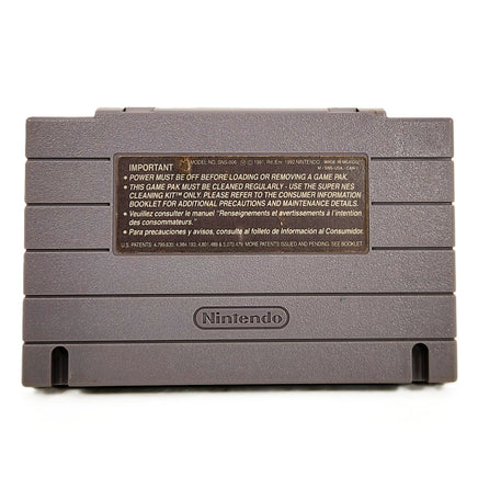 Illusion Of Gaia Super Nintendo Acceptable Loose - Game Cartridge Back