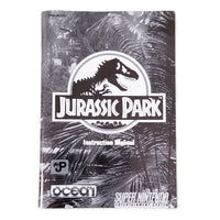 Jurassic Park Super Nintendo Very Good CIB - Game Instruction Manual