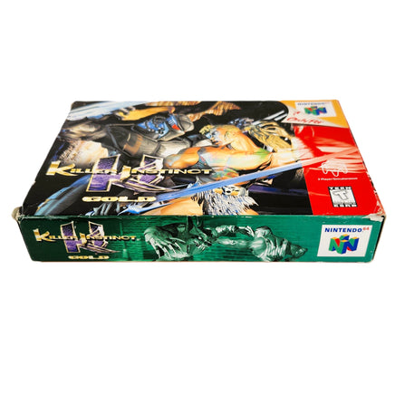 Killer Instinct Gold Nintendo 64 Very Good CIB - Bottom Spine Shown