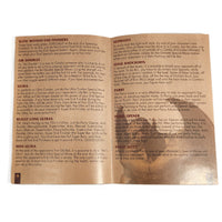 Killer Instinct Gold Nintendo 64 Very Good CIB - Instruction Manual Open Showing Page Content