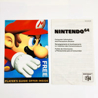 Killer Instinct Gold Nintendo 64 Very Good CIB - Players Guide Offer and Nintendo 64 Consumer Information and Precautions Booklet Front Shown