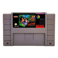 Lester The Unlikely Super Nintendo Good Loose - Cartridge Front View