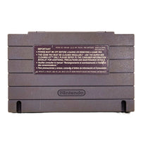 Lester The Unlikely Super Nintendo Good Loose - Cartridge Back View