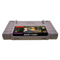 Redline F1 Racer Super Nintendo Good Loose - Cartridge Top Label
