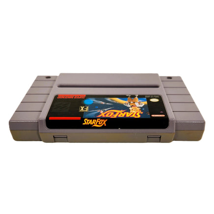 Star Fox Super Nintendo Good Loose - Top Edge Cartridge Label