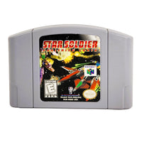 Star Soldier Nintendo 64 Very Good Loose - Cartridge Label Shown