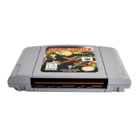 Star Soldier Nintendo 64 Very Good Loose - Cartridge Pins Shown