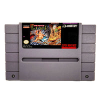 Super Adventure Island Super Nintendo Good Loose - Front Of Official Game Cartridge