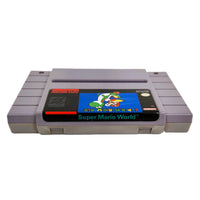 Super Mario World Super Nintendo Good Loose - Cartridge Spine Label
