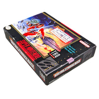 Super Star Wars The Empire Strikes Back Super Nintendo Very Good CIB - Official Retail Game Box Bottom Right Corner Shown
