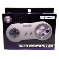 Replacement Controller for Super Nintendo System Brand New - Front of Box Shown
