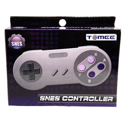 Replacement Controller for Super Nintendo System Brand New - Front of Box Shown