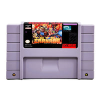 Total Carnage Super Nintendo Very Good - Front Label Of Authentic Game Cartridge