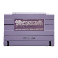 Zombies Ate My Neighbors Super Nintendo Very Good - Back Of Authentic Retail Cartridge Label View