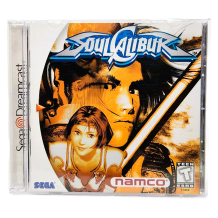 Soulcalibur Dreamcast Like New - Authentic Front Cover Art