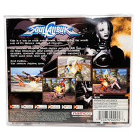 Soulcalibur Dreamcast Like New - Authentic Back Cover Art