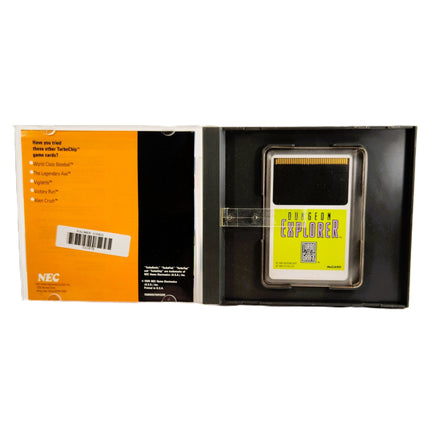 Dungeon Explorer Turbografx16 Very Good - Open Game Case Showing Manual And Game