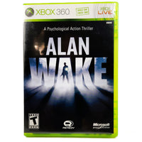 Alan Wake Xbox 360 Very Good - Front Cover Of Game Case