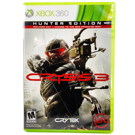 Crysis 3 Hunter Edition Xbox 360 Like New - Front Cover Of Game Case
