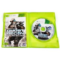 Ghost Recon Future Soldier Xbox 360 Very Good - Open Case Showing Disc & Manual