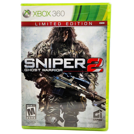 Sniper Ghost Warrior 2 Limited Edition Xbox 360 Brand New Sealed - Front Cover Art Shown