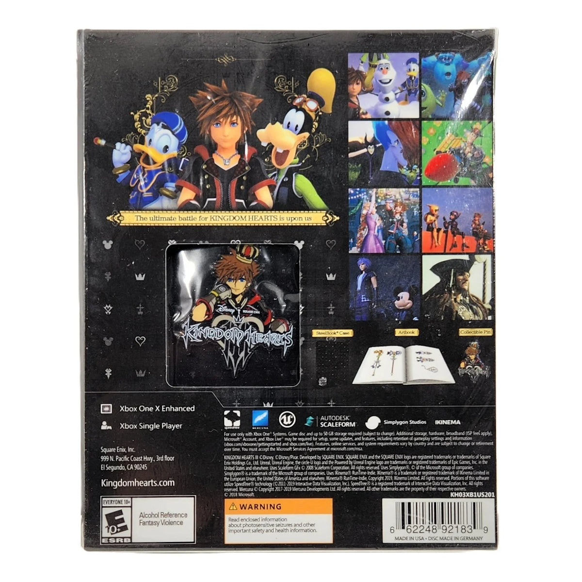 Xbox One Game – Kingdom Hearts III | Classic by Square Enix| Retro