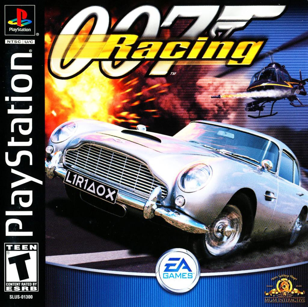 007 Racing - PlayStation 1 Game - Complete
