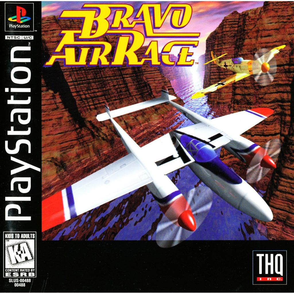 Bravo Air Race - PlayStation 1 Game - Complete