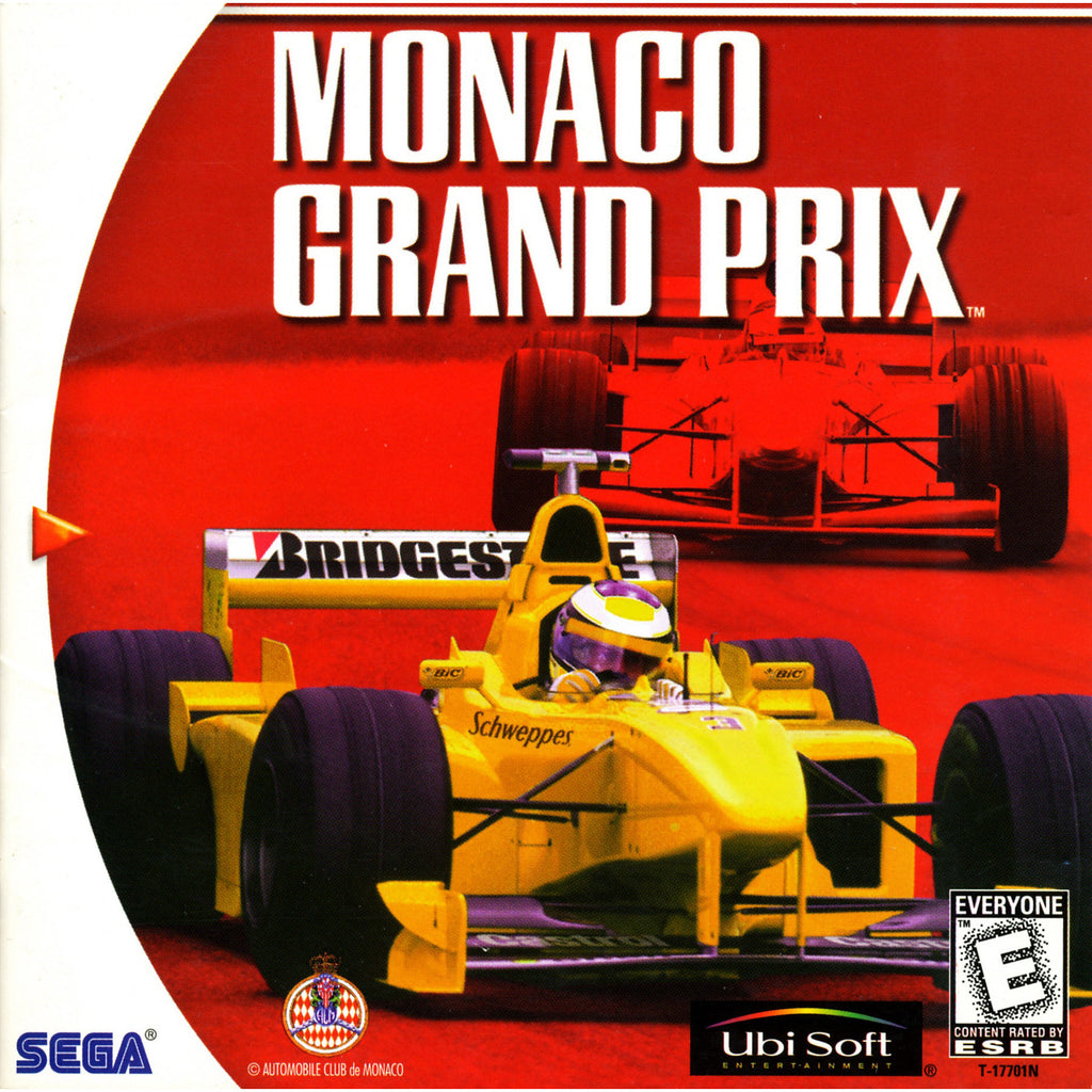 Monaco Grand Prix - Sega Dreamcast Game - Complete