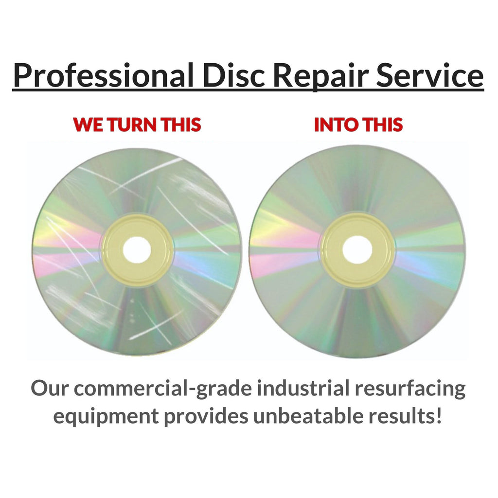 20 Discs - Professional Disc Repair - Scratch Removal Service