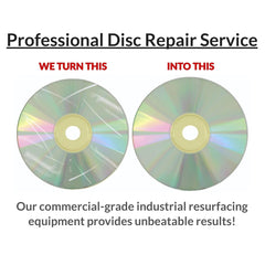 600 Discs - Professional Disc Repair - Scratch Removal Service