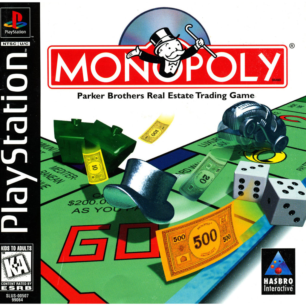 Monopoly - PlayStation 1 Game - Complete